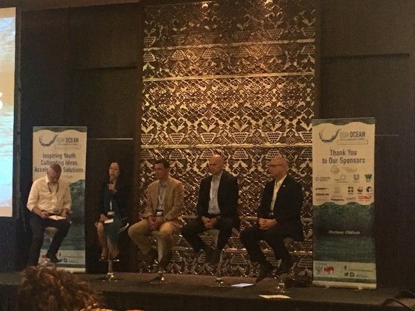 黃署長與會參與青年領袖論壇