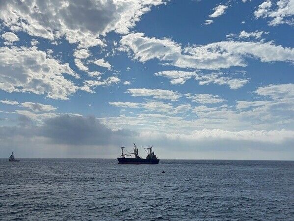 海巡艦艇於海上戒護