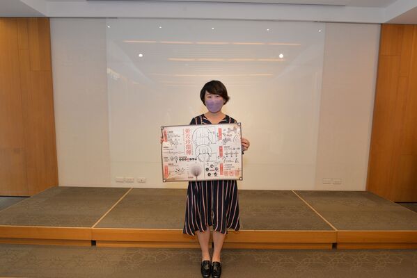 Image 3. Third place group "Horseshoe Crab in the Palace" (Winner: Hsiao-Ping Ho)