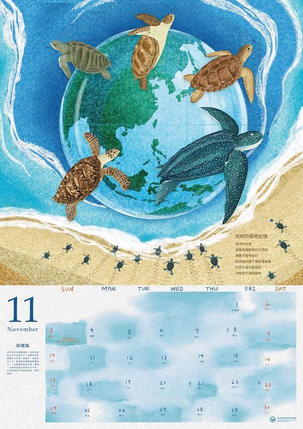 圖5 2024年海洋保育月曆-11月