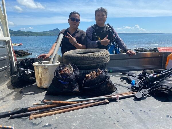 圖6 海保署淨海前哨站於墾丁淨海成果