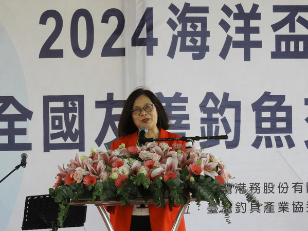 圖2  海洋委員會主委管碧玲致詞照片