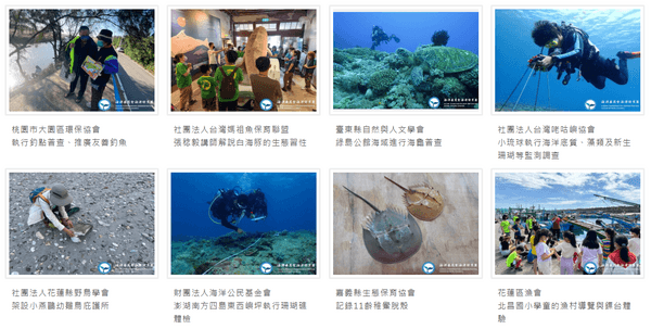 圖六、海洋生物保育與在地守護系列