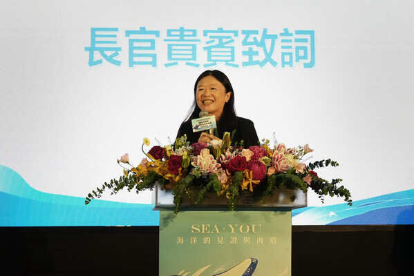 圖1 海保署署長陸曉筠致詞