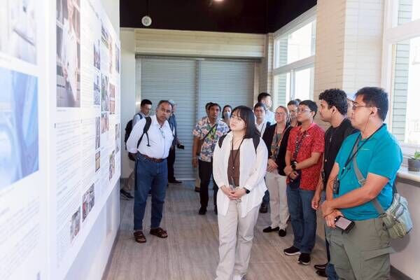 圖1 海洋國際專家聆聽臺灣回收再利用循環經濟