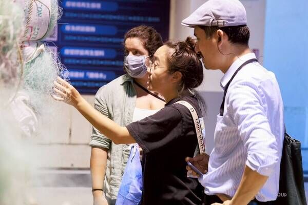 圖3 海保署人員講解廢漁網回收再利用機制與循環體系