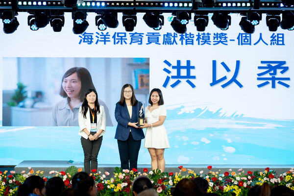 圖8 個人組洪以柔執行長（點點塑環保科技股份有限公司）