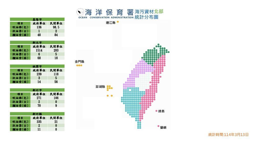 海污資材北區分布區