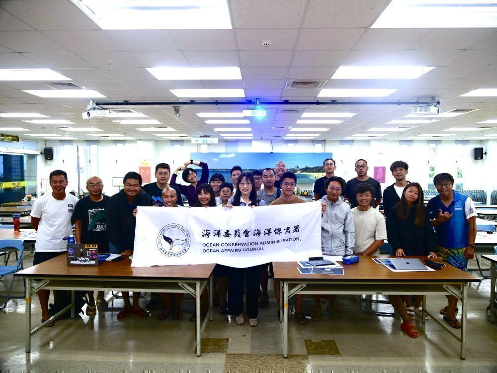 圖:113年5月28-29日海保署辦理第1場珊瑚礁生態潛水業者培訓課程